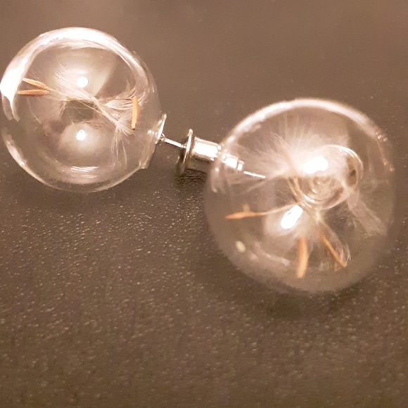 🍃Gorgeous Dandelion Wish Earrings - Picture 4 of 5